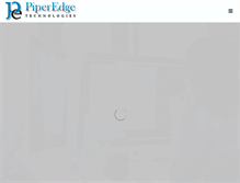 Tablet Screenshot of piperedge.com
